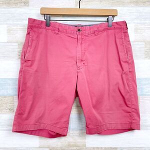 J Crew 10.5" Stretch Chino Shorts Pink Dusty Berry Cotton Casual G1890 Mens 35